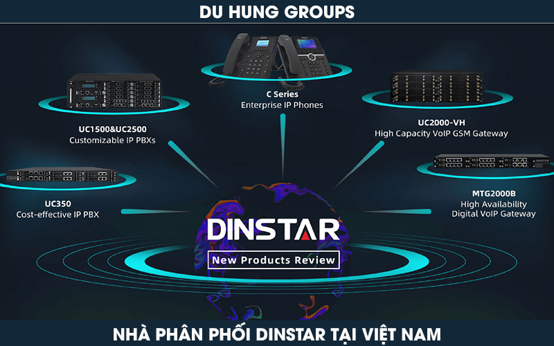 Du Hưng Group - Nhà phân phối Dinstar tại Việt Nam