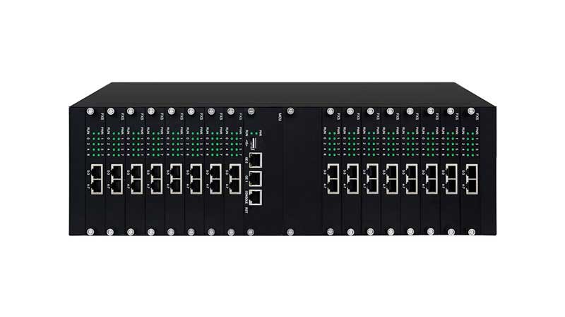 Dinstar DAG3000 - Gateway mạnh nhất hiện nay với 128 cổng FXS/FXO