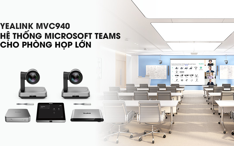 Yealink MVC940 - Hệ thống microsoft teams cho phòng họp lớn