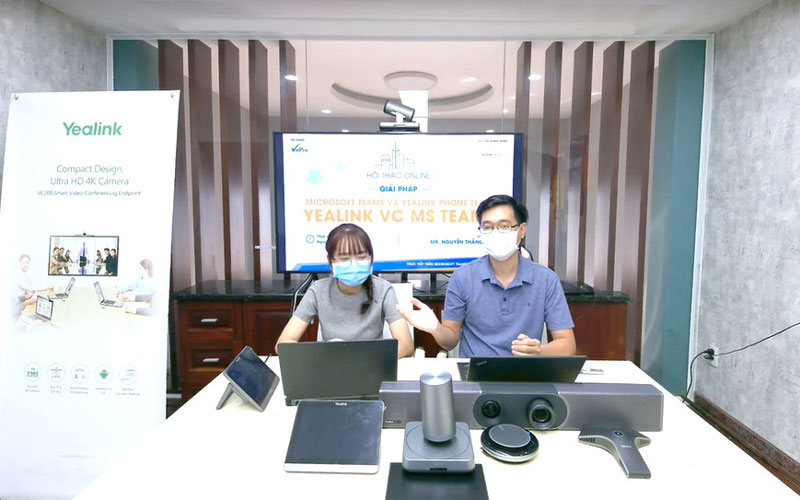 [WEBINAR] MICROSOFT TEAMS VÀ YEALINK PHONE TEAMS – YEALINK VC MS TEAMS CHO PHÒNG HỌP