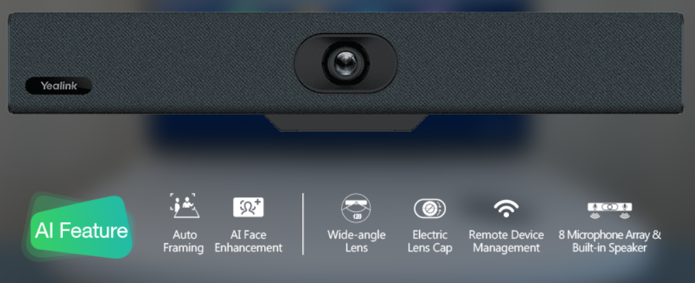 Yealink UVC34 - Giải pháp hội họp hoàn hảo cho phòng họp vừa và nhỏ