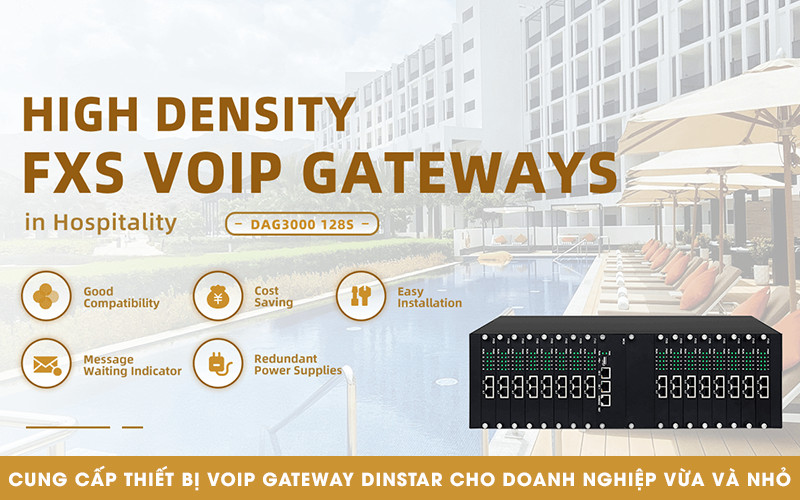 Cung cấp thiết bị VoIP Dinstar Gateway chính hãng cho doanh nghiệp vừa và nhỏ