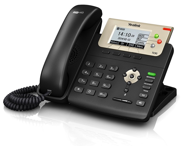 Hệ thống tổng đài VoIP Yeastar tương thích tốt với điện thoại Yealink