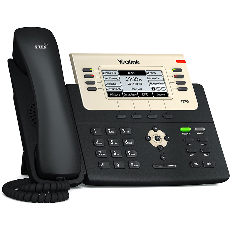 Hệ thống tổng đài VoIP Yeastar tương thích tốt với điện thoại Yealink