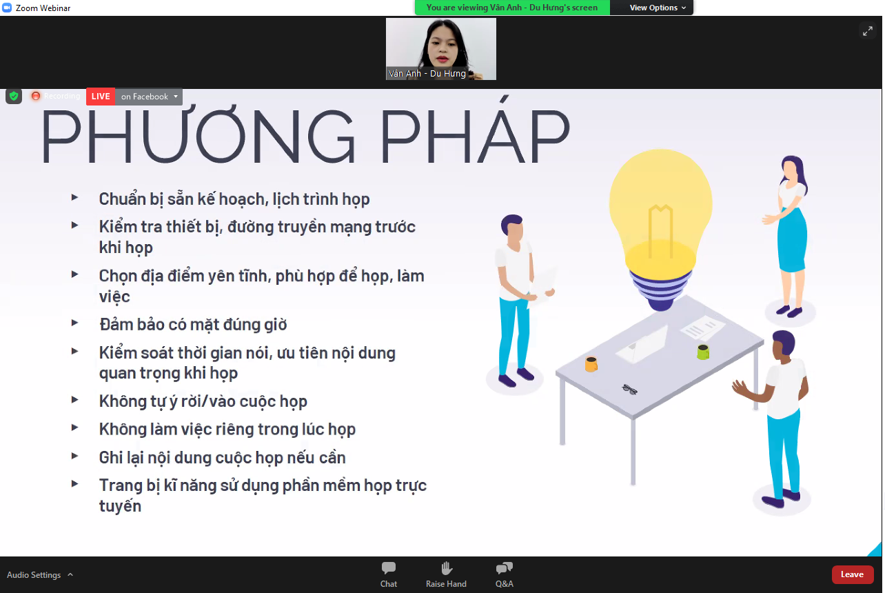 [WEBINAR] – BÍ KÍP LÀM VIỆC, DẠY HỌC HIỆU QUẢ BẰNG ZOOM MEETING