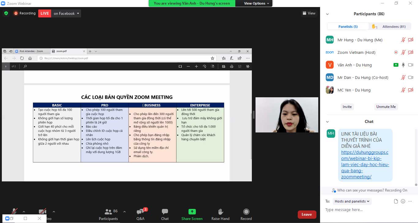 [WEBINAR] – BÍ KÍP LÀM VIỆC, DẠY HỌC HIỆU QUẢ BẰNG ZOOM MEETING