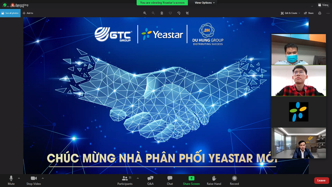 Mr.Willbur Lin - Đại diện Yeastar Global
