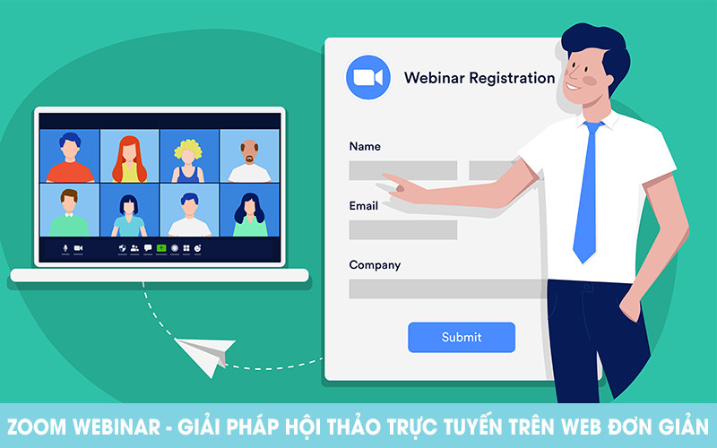 Zoom Webinar - Giải pháp hội thảo trực tuyến trên Web đơn giản và hiệu quả
