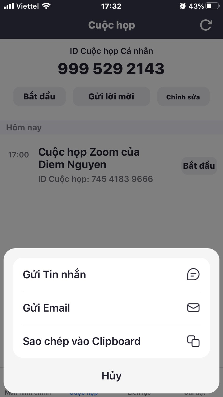 Cách sử dụng Zoom trên điện thoại để dạy học cho giáo viên