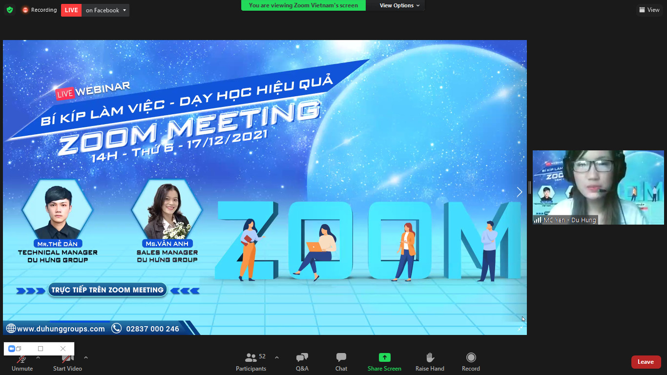[WEBINAR] – BÍ KÍP LÀM VIỆC, DẠY HỌC HIỆU QUẢ BẰNG ZOOM MEETING