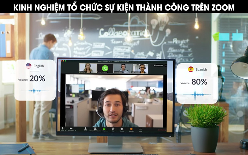 Kinh nghiệm tổ chức sự kiện online thành công trên zoom