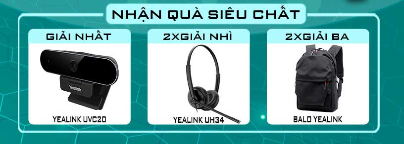 [WEBINAR] GIẢI PHÁP HỘI NGHỊ TRUYỀN HÌNH YEALINK CHO DOANH NGHIỆP