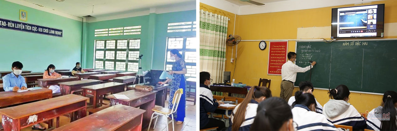 Webcam dạy học trực tiếp và trực tuyến