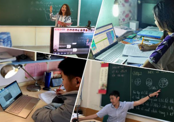 Giải pháp dạy học mùa dịch: Lớp học '2 trong 1'