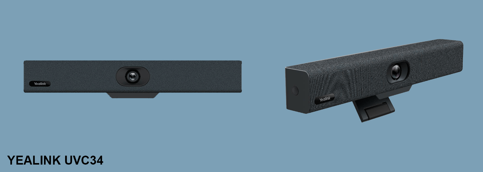 Thiết bị họp trực tuyến thông minh Yealink UVC34 với trường nhìn siêu rộng 120°