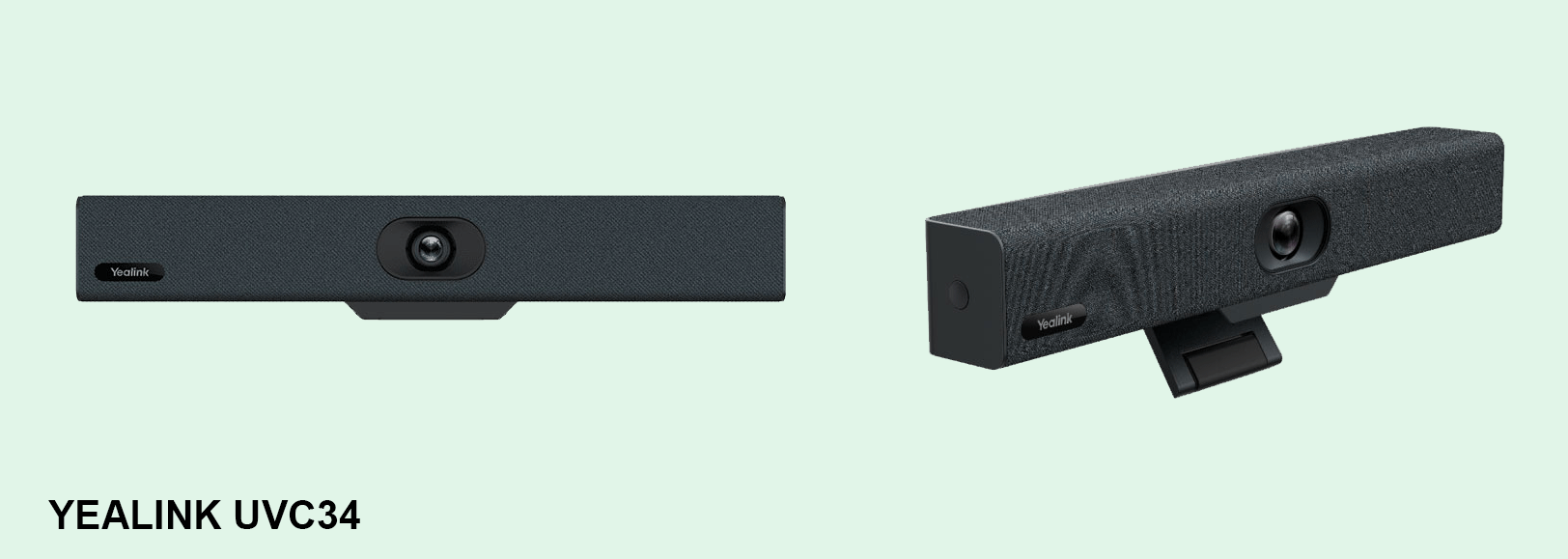 Thiết bị họp trực tuyến thông minh Yealink UVC34 với trường nhìn siêu rộng 120°