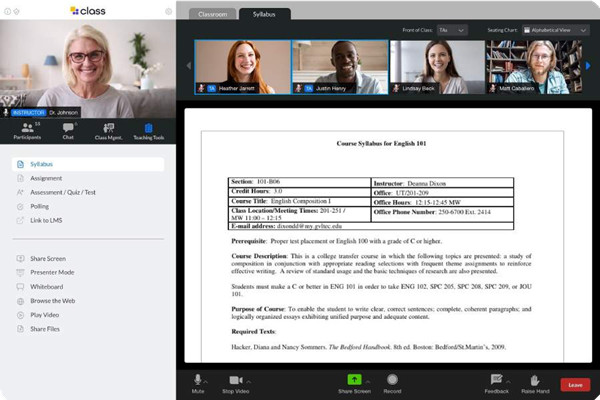 Phần mềm chuyên dụng cho dạy học trực tuyến Gói Class tích hợp Zoom