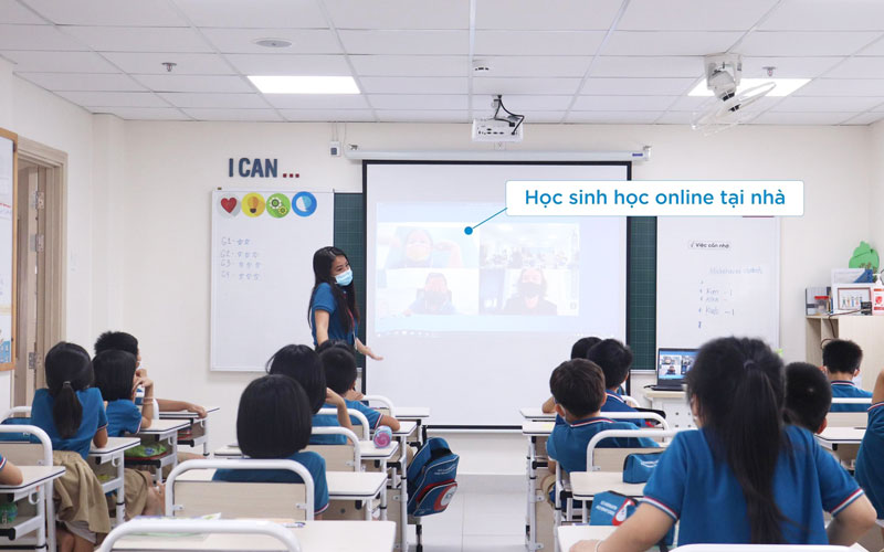 Lớp học OMO-Giải pháp học tập không gián đoạn trong mùa dịch