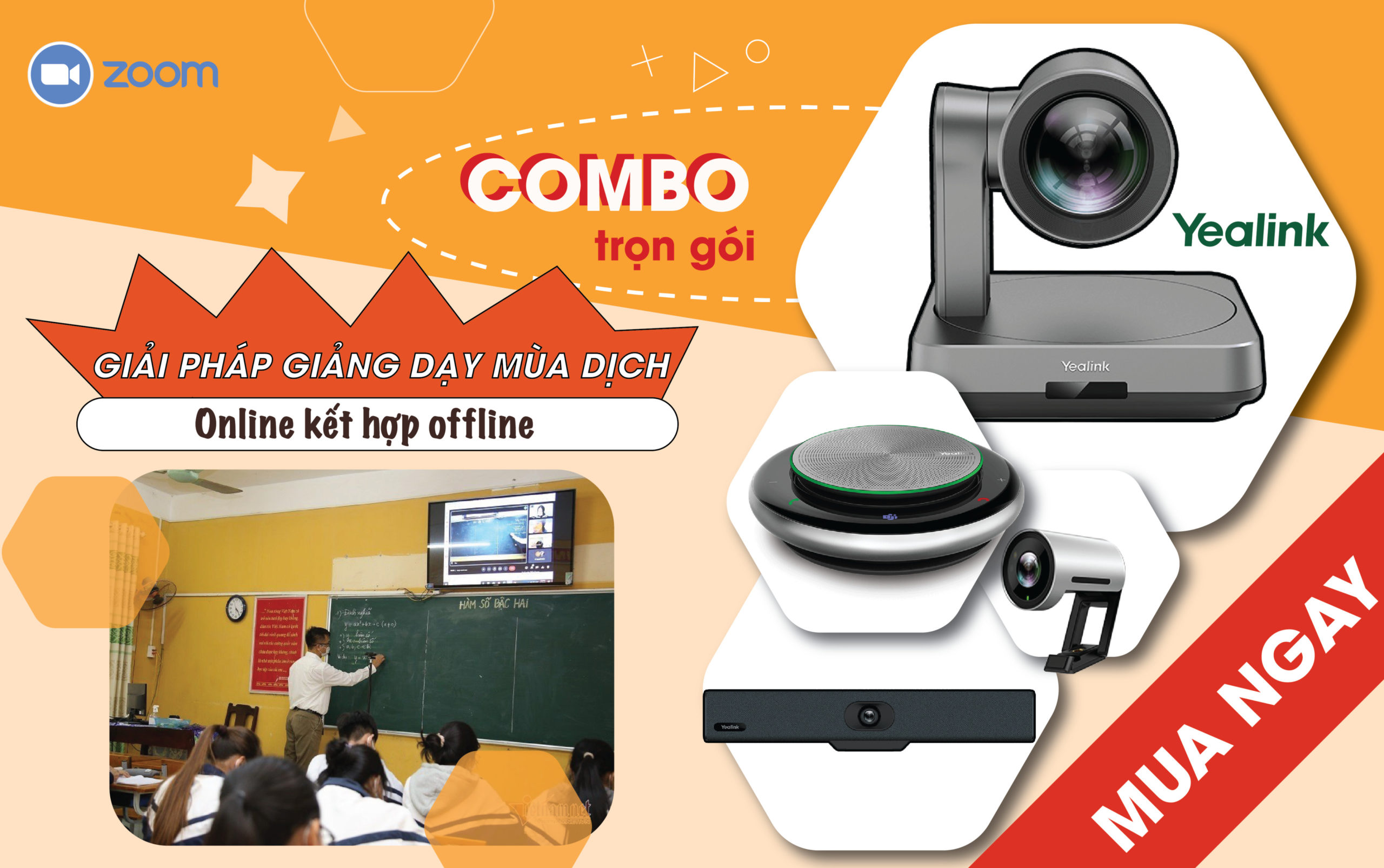 Giải pháp dạy học mùa dịch online kết hợp offline