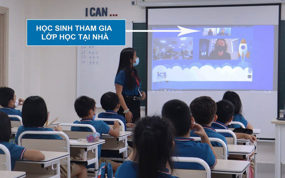 Lớp học OMO-Giải pháp học tập không gián đoạn trong mùa dịch