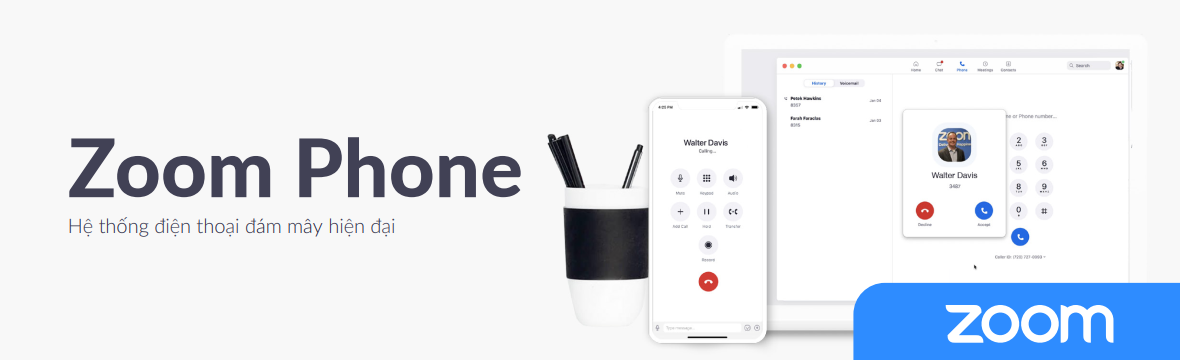 Zoom Phone - Giải pháp truyền thông doanh nghiệp hiện đại trên đám mây