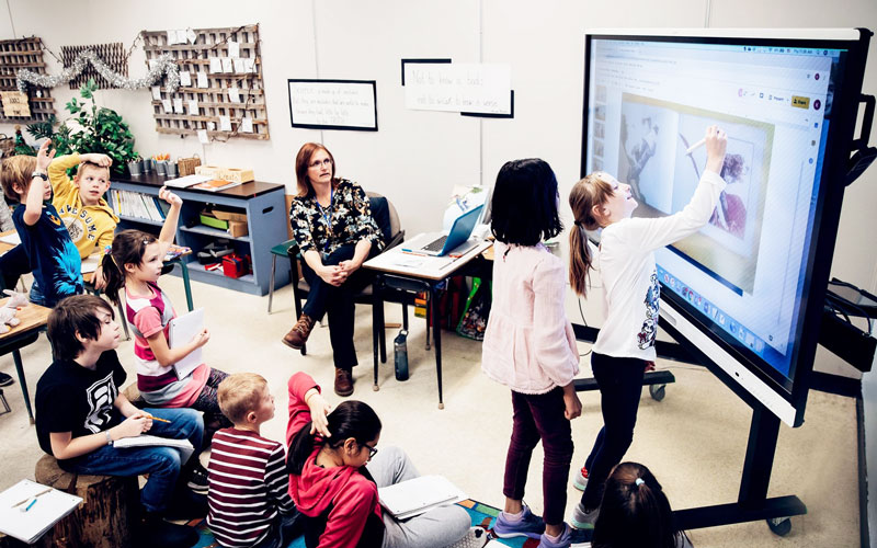 Bảng tương tác thông minh hiện đại (Smart Board)