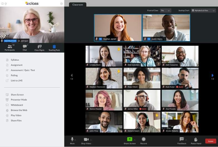 Bảng giá gói Class tích hợp Zoom cho dạy học trực tuyến