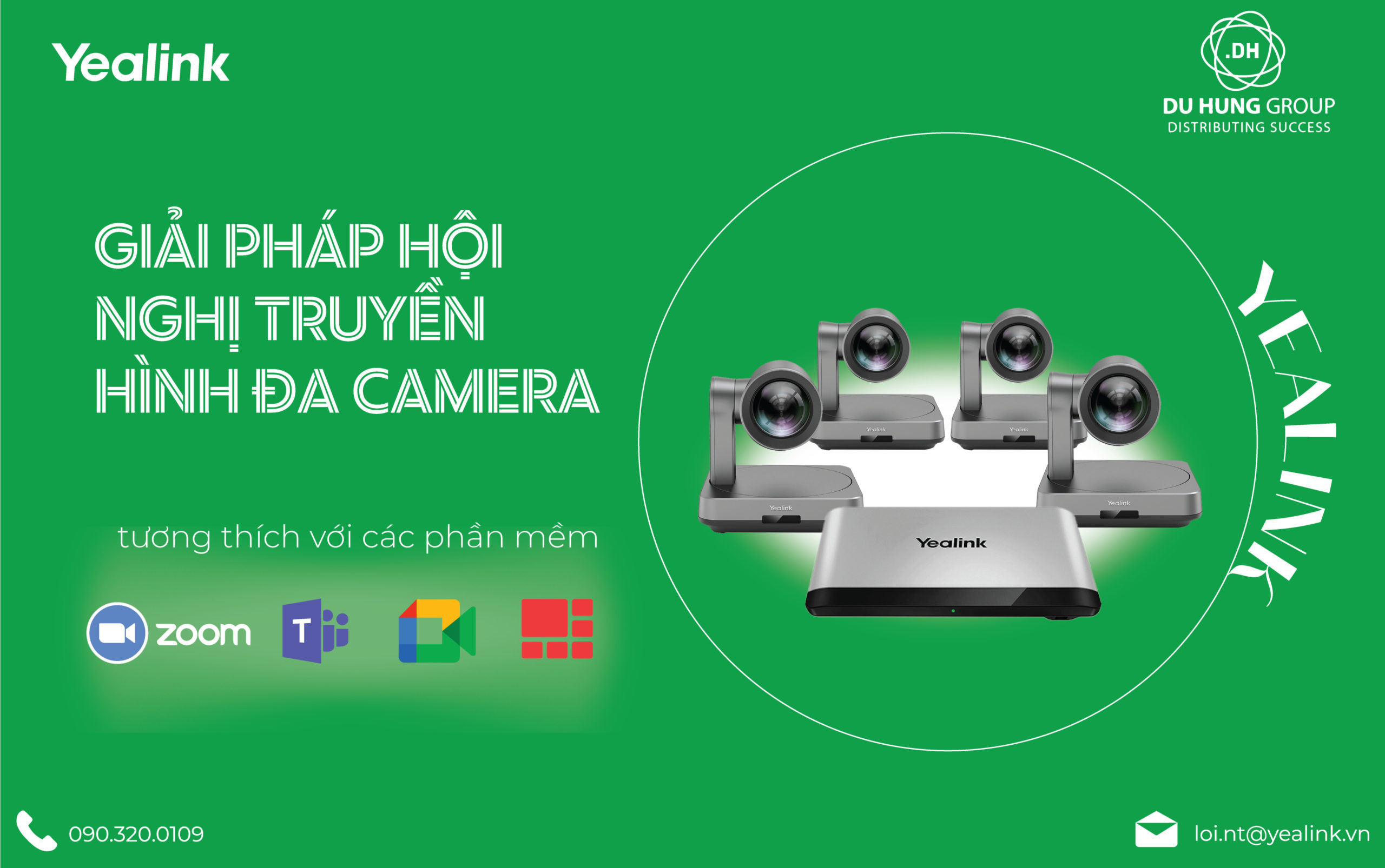 Giải pháp hội nghị truyền hình đa camera cho doanh nghiệp