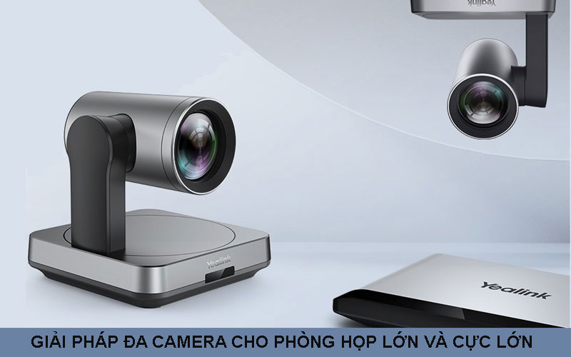 Giải pháp đa camera cho phòng họp lớn và cực lớn