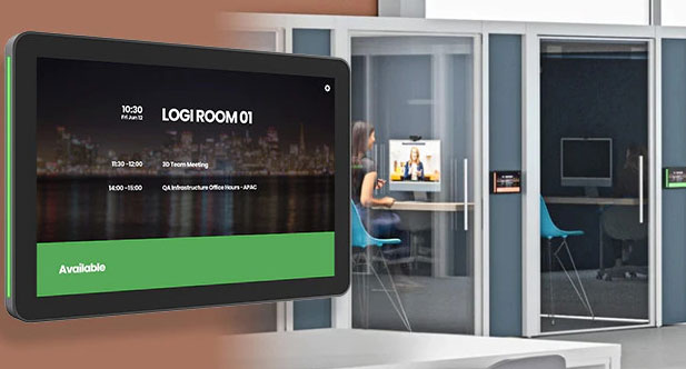 Lên lịch cuộc họp nhanh chóng với Logitech TAP Scheduler