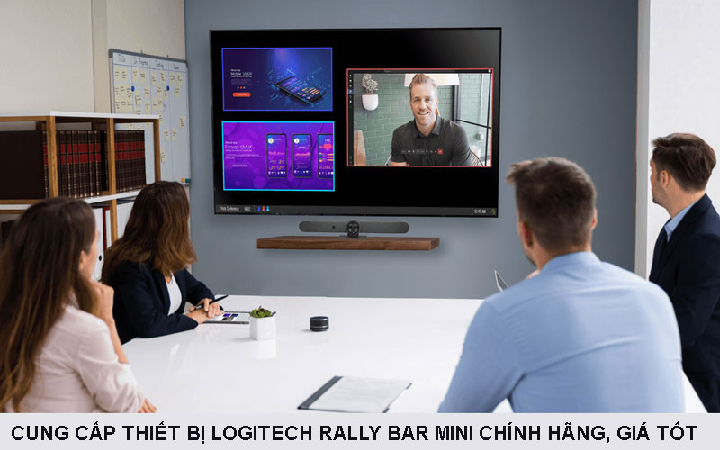 Cung cấp thiết bị họp trực tuyến Logitech Rally Bar Mini chính hãng, giá tốt nhất