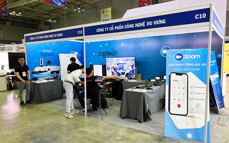 GIAN HÀNG DU HƯNG GROUP TẠI TRIỂN LÃM VIỆT NAM ICTCOMM 2022