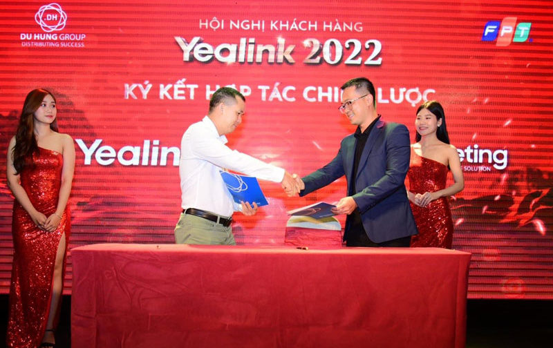 YEALINK VIỆT NAM KÝ KẾT HỢP TÁC CHIẾN LƯỢC VỚI FPT ONMEETING