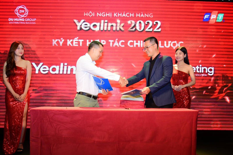 FPT OnMeeting kí kết hợp tác chiến lược với Yealink Việt Nam