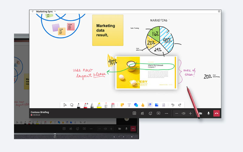 Màn hình tương tác Yealink MeetingBoard 65inch 4K cảm ứng đa điểm