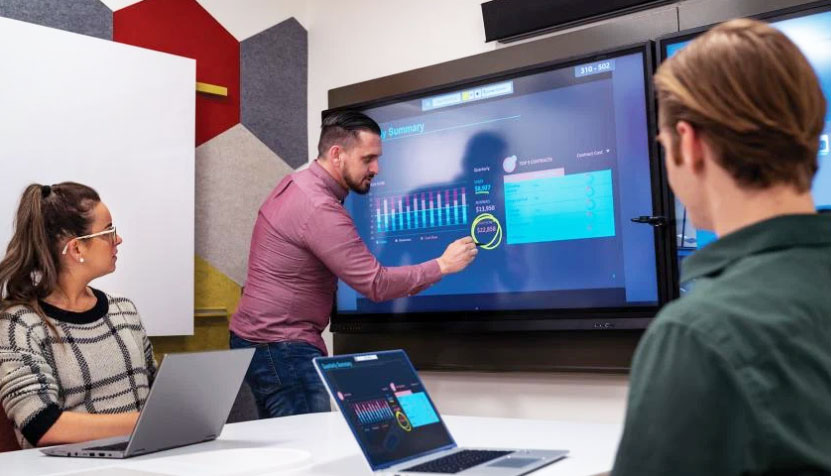 Bảng tương tác thông minh-Giải pháp toàn diện cho phòng họp hiện đại