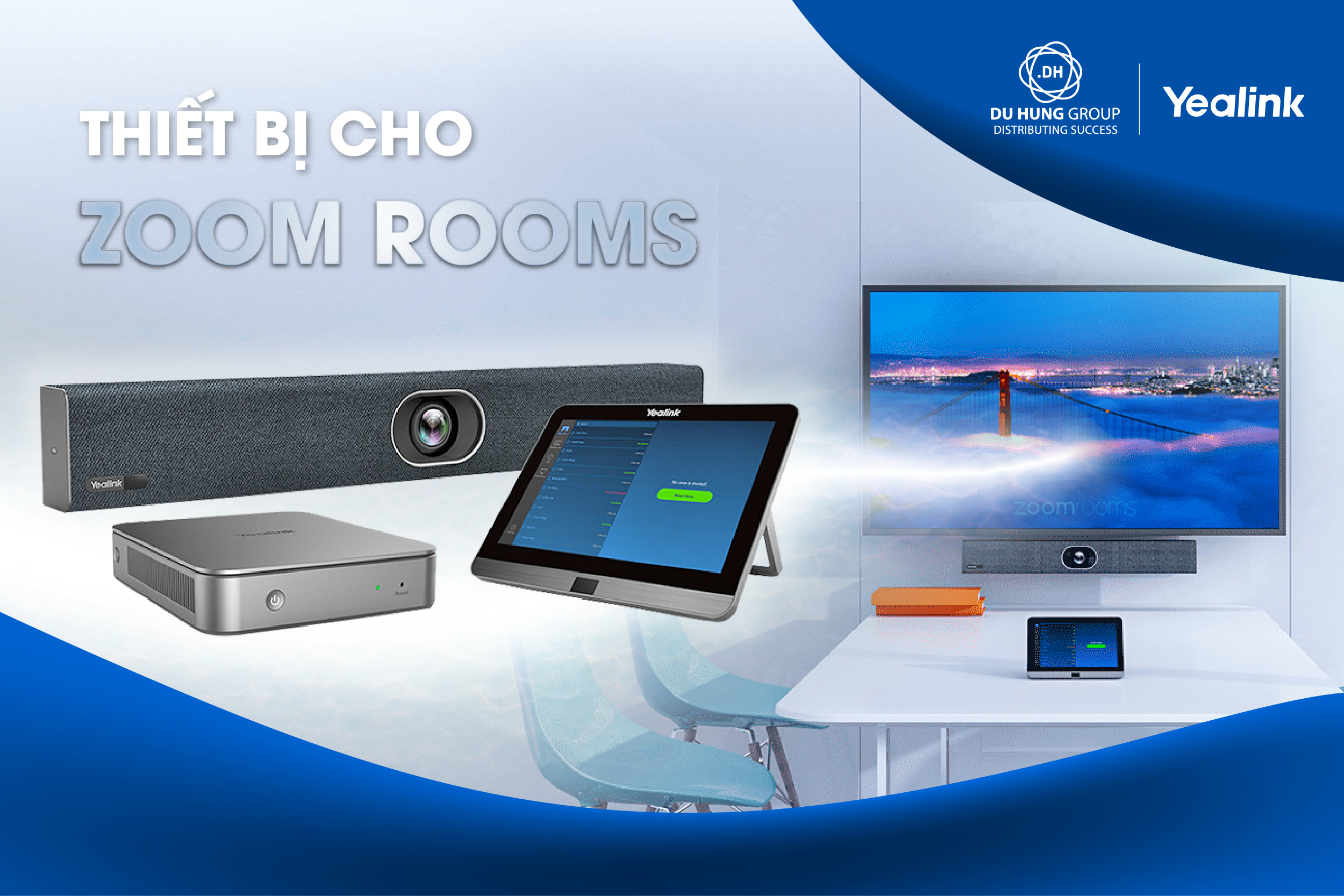 Thiết bị họp trực tuyến cho Zoom Room