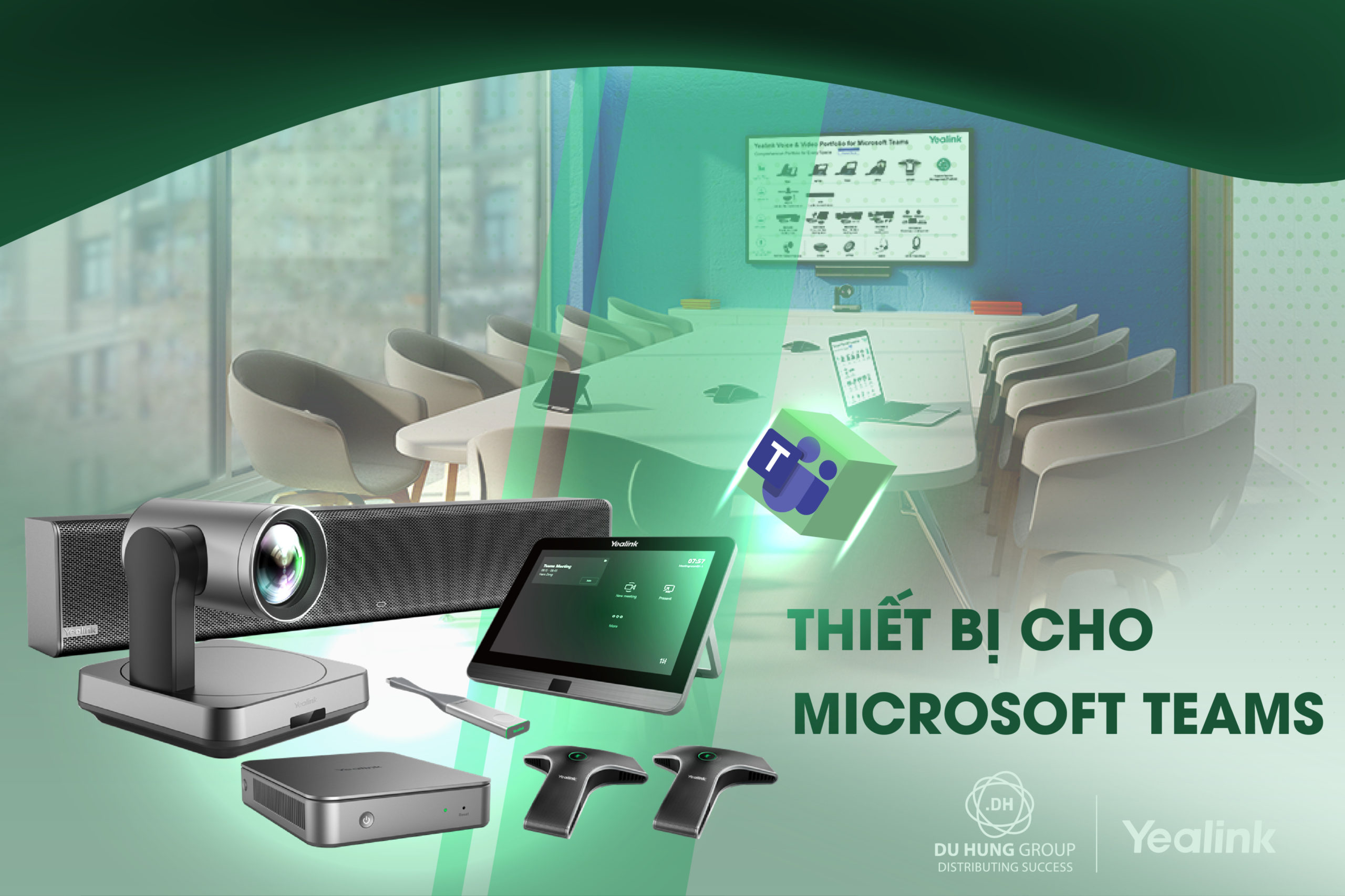 Thiết bị họp trực tuyến cho Microsoft Teams