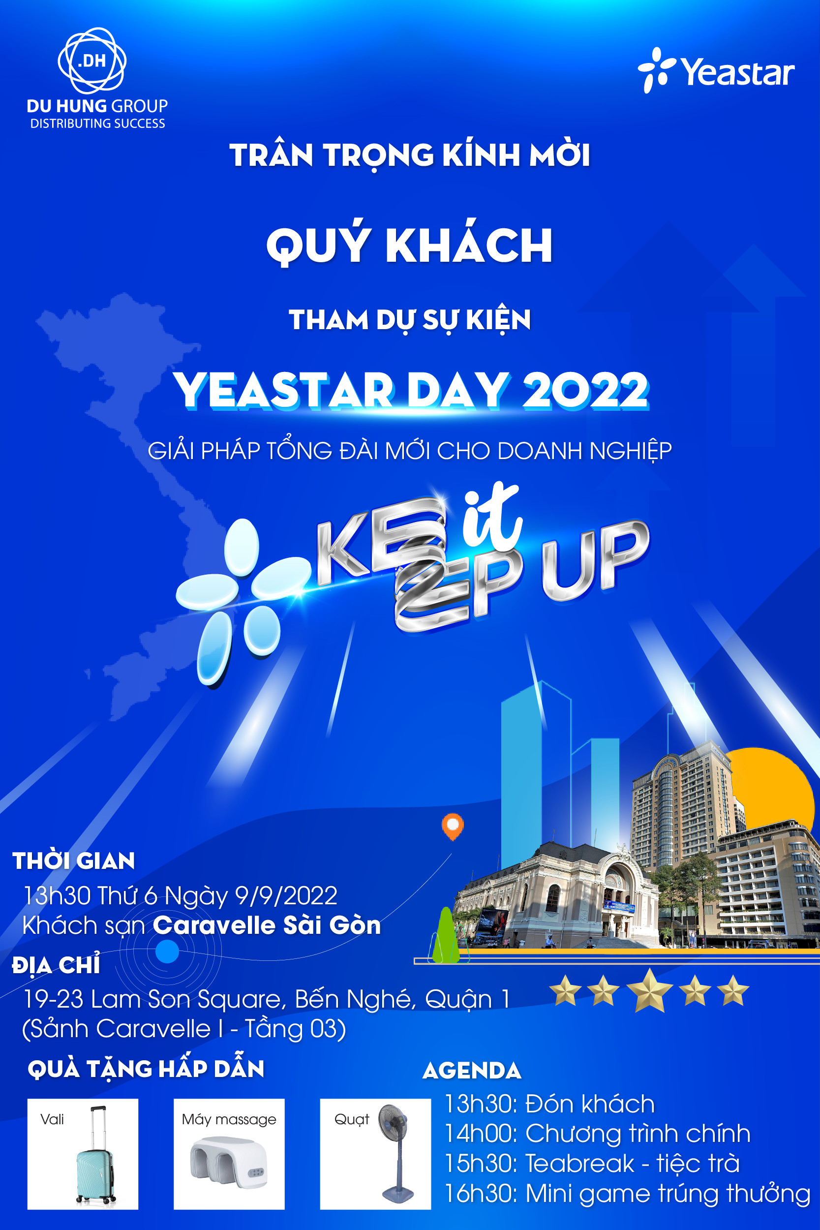 Hội thảo Yeastar Day 2022 - giải pháp tổng đài mới cho doanh nghiệp