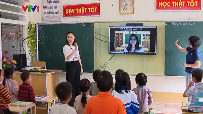 Giải pháp lớp học ảo cho trường học thiếu giáo viên Tiếng Anh