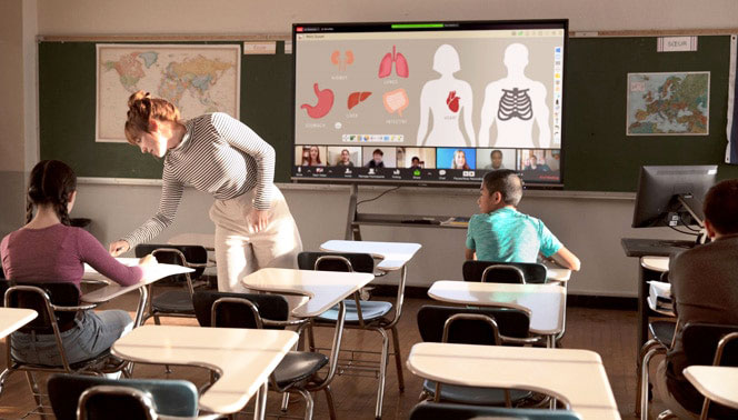 Ứng dụng màn hình tương tác thông minh trong giáo dục hiện đại