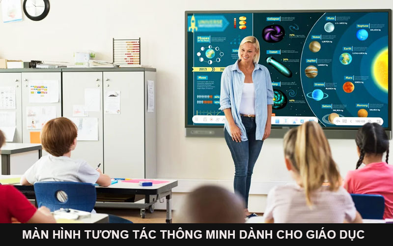 Màn hình tương tác thông minh dành cho giáo dục