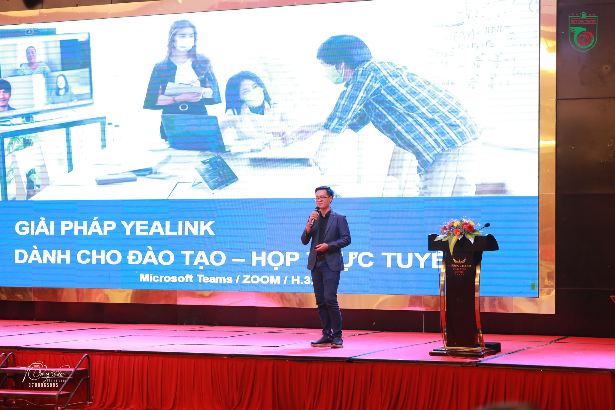 Yealink nhà tài trợ chính hội thảo “Giới thiệu giải pháp hội họp trực tuyến và truyền thông số 4.0” tại Cần Thơ