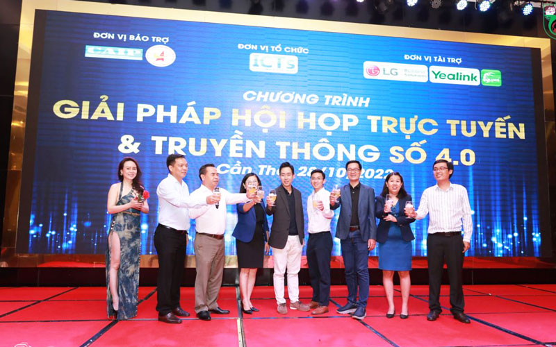 Yealink nhà tài trợ chính hội thảo “Giải pháp hội họp trực tuyến và truyền thông số 4.0” tại Cần Thơ