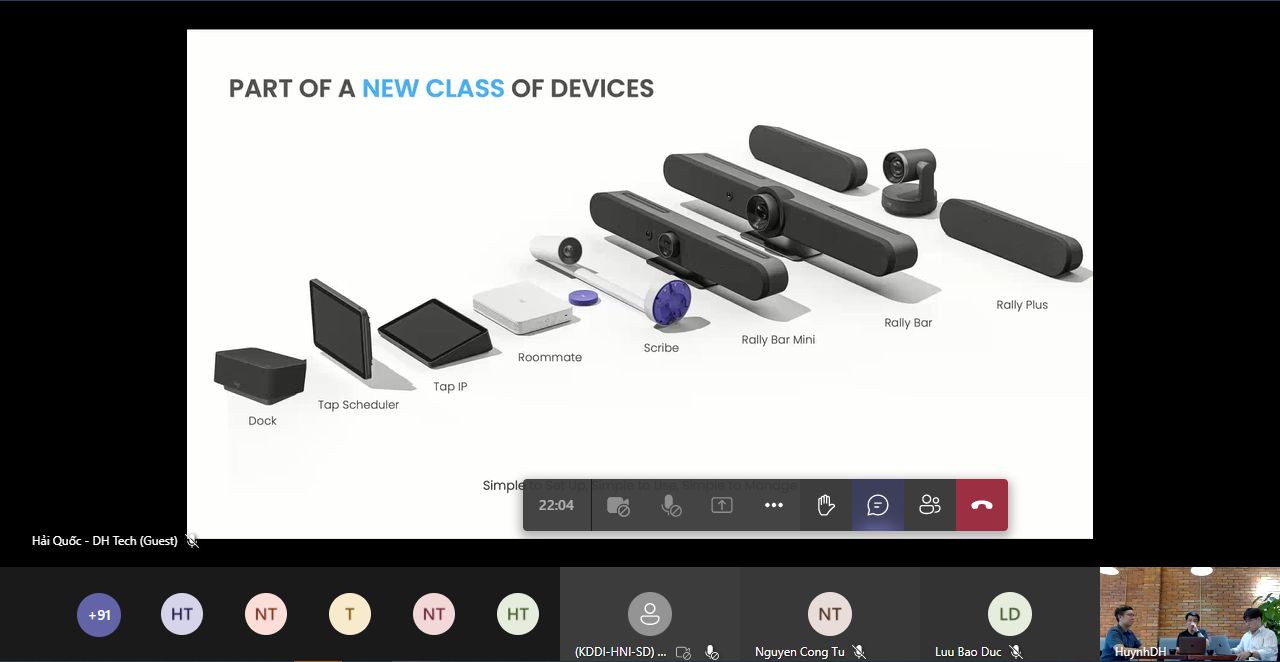 WEBINAR – BÍ QUYẾT XÂY DỰNG PHÒNG HỌP THÔNG MINH