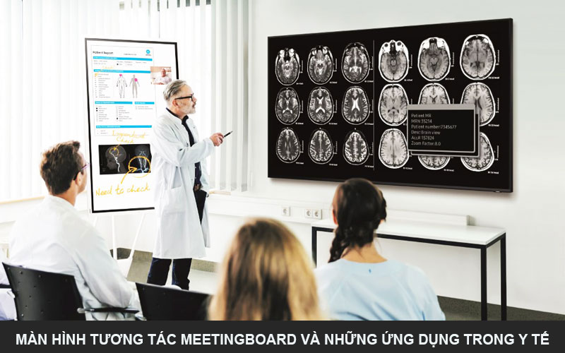 Màn hình tương tác MeetingBoard và những ứng dụng trong y tế