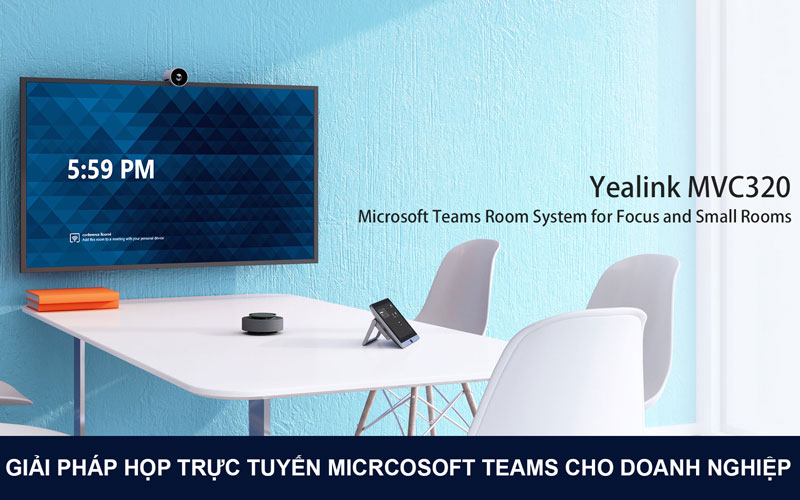 Tại sao nên sử dụng thiết bị họp trực tuyến cho Microsoft Teams?