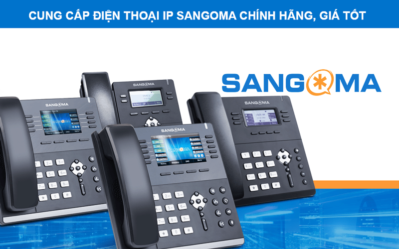 Cung cấp điện thoại IP Sangoma chính hãng, giá tốt