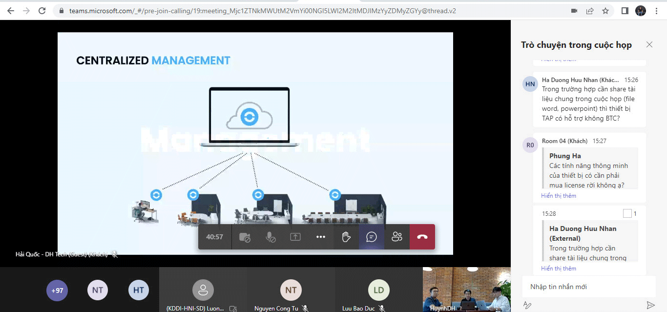 WEBINAR – BÍ QUYẾT XÂY DỰNG PHÒNG HỌP THÔNG MINH