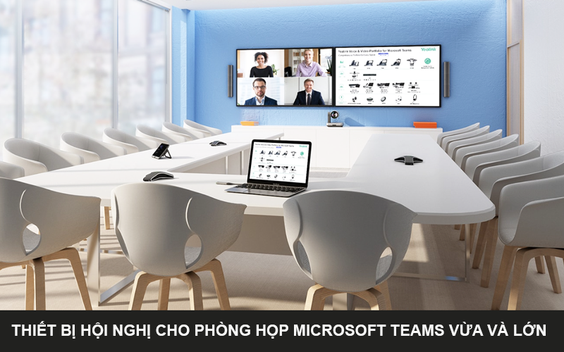 Thiết bị hội nghị Microsoft Teams cho phòng vừa và lớn
